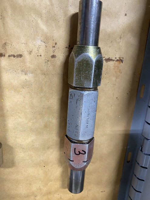Go / No-Go Plug Gauge 0.745"-0.75" (GO 0.745" / NO-GO 0.75") Machinist Tool Room - Used