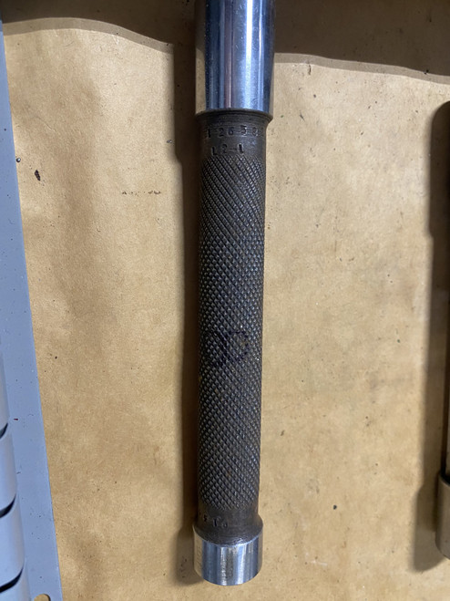 Go / No-Go Plug Gauge 0.8125"-0.8135" (GO 0.8125" / NO-GO 0.8135") Machinist Tool Room - Used
