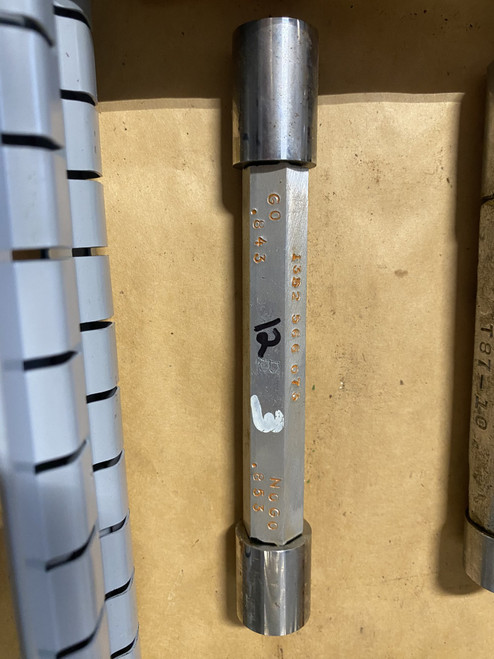Go / No-Go Plug Gauge 0.843"-0.853" (GO 0.843" / NO-GO 0.853") Machinist Tool Room - Used