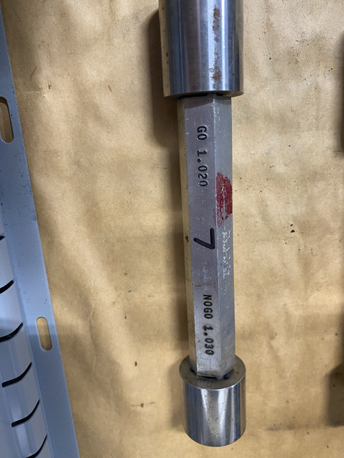 Go / No-Go Plug Gauge 1.02"-1.03" (GO 1.02" / NO-GO 1.03") Machinist Tool Room - Used