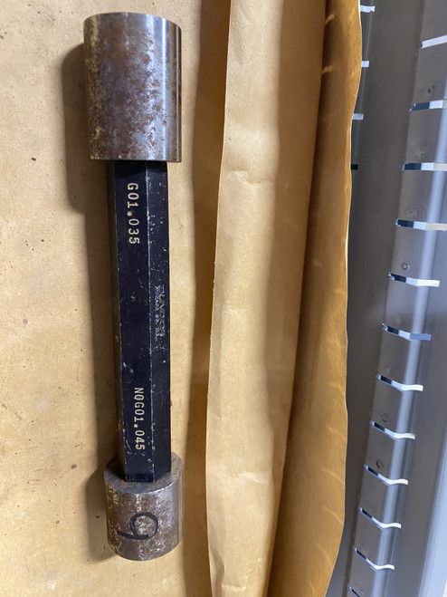 Go / No-Go Plug Gauge 1.035"-1.045" (GO 1.035" / NO-GO 1.045") Machinist Tool Room - Used