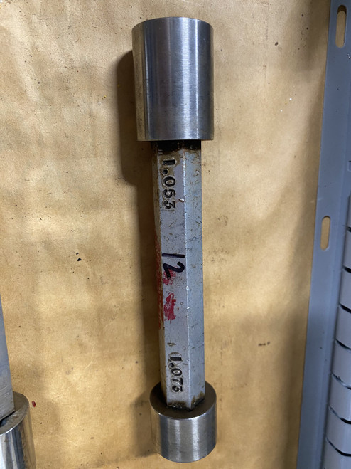 Go / No-Go Plug Gauge 1.053"-1.073" (GO 1.053" / NO-GO 1.073") Machinist Tool Room - Used
