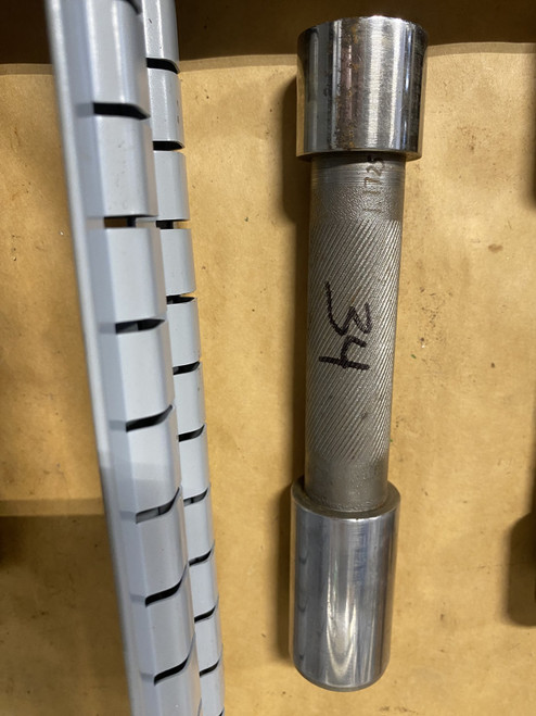 Go / No-Go Plug Gauge 1.171"-1.1725" (GO 1.171" / NO-GO 1.1725") Machinist Tool Room - Used