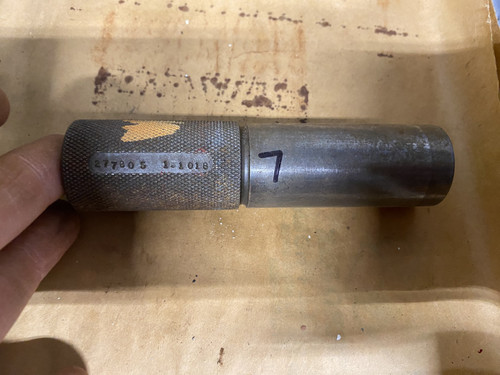Plug Gauge 1.1018" Machinist Tool Room - Used