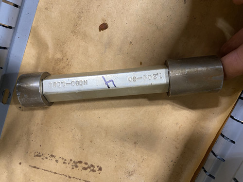Go / No-Go Plug Gauge 1.18"-1.2" (GO 1.18" / NO-GO 1.2") Machinist Tool Room - Used