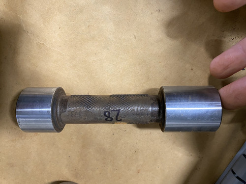 Go / No-Go Plug Gauge 1.37"-1.373" (GO 1.37" / NO-GO 1.373") Machinist Tool Room - Used