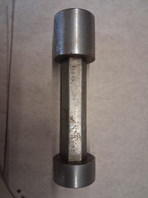 Go / No-Go Plug Gauge 1.884"-1.885" (GO 1.884" / NO-GO 1.885") Machinist Tool Room - Used