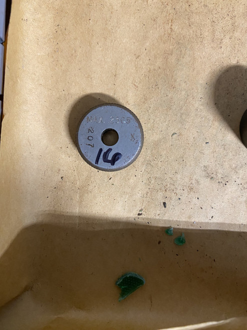 Master Setting Ring Gauge 0.2365" Machinist Tool Room - Used