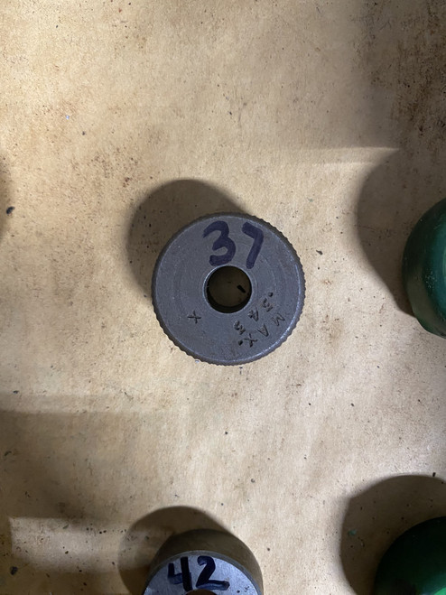Master Setting Ring Gauge 0.343" Machinist Tool Room - Used