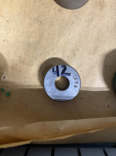 Master Setting Ring Gauge 0.375" Machinist Tool Room - Used