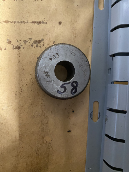 Master Setting Ring Gauge 0.4992" Machinist Tool Room - Used