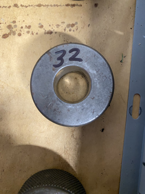 Master Setting Ring Gauge 0.744" Machinist Tool Room - Used