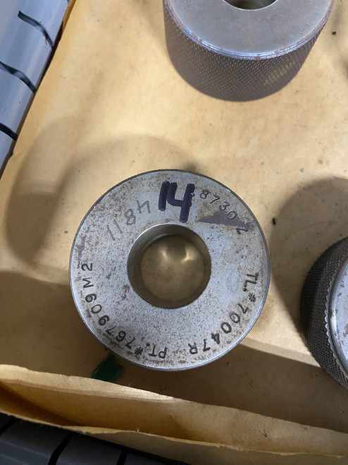 Master Setting Ring Gauge 0.873" Machinist Tool Room - Used