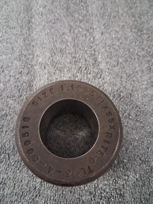 Master Setting Ring Gauge 1.1235" Machinist Tool Room - Used