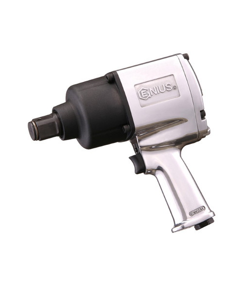 GENIUS TOOLS 801512 1" Dr. Super Duty Air Impact Wrench, 1,500 ft.-lb./2,033 Nm
