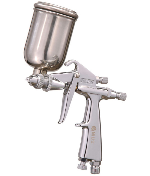GENIUS TOOLS 10HV18 Ø1.8mm HVLP Gravity Air Spray Gun