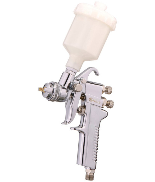GENIUS TOOLS 15HV05 Ø0.5mm HVLP Gravity Mini Air Spray Gun