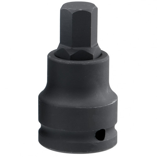 <ul><li>HEX IMPACT BIT SOCKET - 19mm Hex Bit Socket</li><li>SPECIFICATIONS - 1" Inch Drive Size with an overall length of 85mm (or 3.35 Inches)</li><li>DURABLE MATERIALS - Made from Chromium Molybdenum Alloy Steel for high strength and durability while having anti-corrosive properties</li><li>TOOL ORGANIZATION - Sizes are stamped for permanent and easy identification of size</li><li>RELIABLE AND EFFECTIVE - Impact Bit Sockets heat treated for strength with black oxide coated to handle the rigorous needs of professional technicians.</li><li>PEACE OF MIND - Purchase with confidence backed by the Genius Tools Limited Lifetime Warranty against manufacturer defects</li><li>ANSI STANDARDS - Meets or exceeds the standards established by the American National Standards Institute<li>PROFESSIONAL GRADE - Genius Tools are designed and made for use by professional technicians and built to perform over a lifetime of heavy use.  Trust Genius for a quality tool at a value cost to you.</ul> <p>Quality you can trust: Genius Tools impact sockets, impact bits and impact bit sockets are made for professionals and serious tool users. We offer bit sockets and impact bit sockets. One in chrome vanadium and one in chrome molybdenum. Our multi-step manufacturing process ensures that our tools meet ANSI specs.</p>
<p>Our bit sockets come in drive sizes between ¼” to ½” and out impact bit sockets come in drive sizes between 3/8" and 1". All of our bit sockets come in multiple lengths and multiple tip configurations.</p>