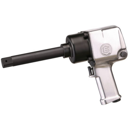 Genius Tools 1" Dr. Long Anvil Ultra Duty Air Impact Wrench, 1200 ft-lb./1627 Nm - 8K1636