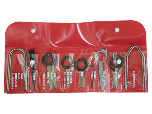 GENIUS TOOLS XVAT505 18 Pcs Radio Removal Tool Set