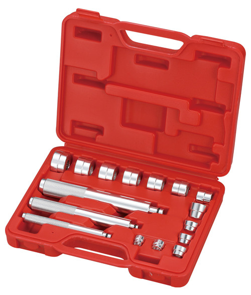 GENIUS TOOLS XVOT262A 16 Pcs Bearing Race & Seal Driver Set