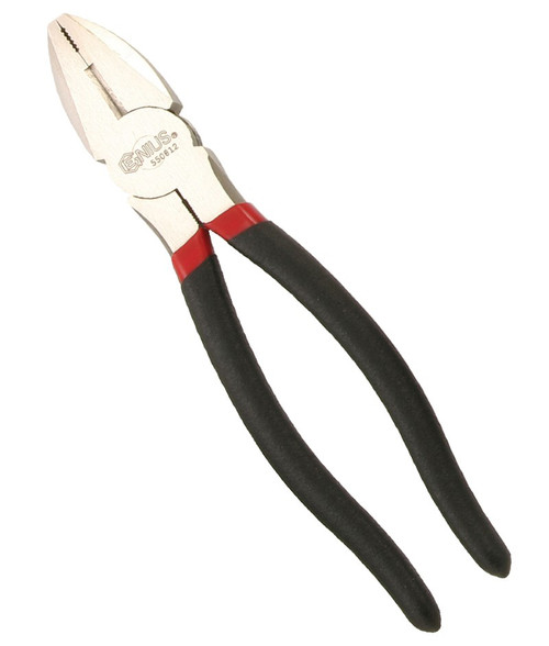 Genius Tools Side Cutter Pliers, 8"L - 550812D