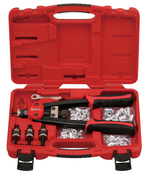 Genius Tools Effortless Industrial Hand Nut Riveter Set - SC-785S