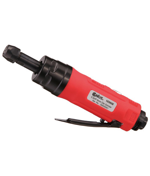 GENIUS TOOLS 103656 1/4" 5" Extension Air Die Grinder(0.5HP x 22000 rpm)