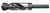 DRILLCO 1000F232 1.1/2, 3-FLAT S&D (Silver and Deming) DRILL 1/2" SHANK (1000F Series)