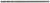 DRILLCO 1200A120 5/16, AIRCRAFT EXTENSION 12" OVERALL LENGTH (1200A Series)