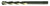DRILLCO 160N116 1/4 MASONRY DRILL STRAIGHT SHANK