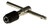 DRILLCO 2000TW2 #0-1/4", T-HANDLE WRENCH (2000T Series)