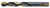 DRILLCO 350N114BP 7/32 NITRO DRILL BLISTER PACK