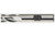 High Speed Steel Bright Fractional Center Cutting Multi-Flute Finishing End Mills