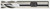 DRILLCO 515A248G 1-3/4, SIX FLUTE CENTER CUT END-MILL 1-1