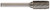 DRILLCO 7B128BSC SB-4, SOLID CARBIDE BUR D SINGLE CUT (Carbide-Tipped Drill Bit)