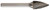DRILLCO 7G44L3SC SG-44L3, CARBIDE BUR SINGLE CUT (Carbide-Tipped Drill Bit)