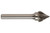 Solid Carbide 60° Included Carbide Burs