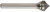 DRILLCO 7K148ASC SK-7, SOLID CARBIDE BUR SINGLE CUT (Carbide-Tipped Drill Bit)