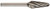 DRILLCO 7LAL140 SL-5NF, SOLID CARBIDE BUR ALUMINUM CUT (Carbide-Tipped Drill Bit)