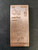 7th Anniversary 6 oz Copper Bullion Bar Element .999 Fine Made in USA