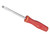 <ul><li>SCREWDRIVER - 0.8 x 4.0mm Slotted Screwdriver w/Plastic Handle, 195mmL - 593+1240</li><li>SPECIFICATIONS - Overall length of 195mm</li><li>DURABLE MATERIALS - Made from Chromium-vanadium Steel Alloy for high strength and durability while having anti-corrosive properties</li><li>HEAVY DUTY DURABILITY - Heavy duty design with a treated shaft to for increased strength and durability for the toughest applications and to handle a lifetime of use</li><li>SUPERIOR DESIGN - Highly durable ergonomic hard impact plastic handle</li><li>PEACE OF MIND - Purchase with confidence backed by the Genius Tools Limited Lifetime Warranty against manufacturer defects</li><li>ANSI STANDARDS - Meets or exceeds the standards established by the American National Standards Institute<li>PROFESSIONAL GRADE - Genius Tools are designed and made for use by professional technicians and built to perform over a lifetime of heavy use.  Trust Genius for a quality tool at a value cost to you.</ul> <p><span>Genius Tools are made for professionals and serious tool users. We offer a large line of screwdriver bit, screwdrivers, impact drivers, nut drivers and impact bit drivers. We offer many bit configurations including hard to find styles. Along with screwdrivers and screwdriver bits, we also offer all of the required accessories. Our products are made with high quality chrome vanadium and chrome molybdenum and our multi-step manufacturing process ensures that our tools meet ANSI specs.</span></p>