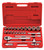 <ul><li>SAE HAND SOCKET SET - 24pc 1/2" Dr. SAE Hand Socket Set GS-424S</li><li>PEACE OF MIND - Purchase with confidence backed by the Genius Tools Limited Lifetime Warranty against manufacturer defects</li><li>DURABLE MATERIALS - Made from Chromium-vanadium Steel Alloy for high strength and durability while having anti-corrosive properties</li><li>ANSI STANDARDS - Meets or exceeds the standards established by the American National Standards Institute</li><li>PROFESSIONAL GRADE - Genius Tools are designed and made for use by professional technicians and built to perform over a lifetime of heavy use.  Trust Genius for a quality tool at a value cost to you.</li><li>ADDITIONAL DETAILS - Please scroll down to see additional information and included pieces in the description area below.</li></ul> <p>Includes:<br />18 Sockets: 5/16,3/8,7/16,1/52,9/16,19/32,5/8,11/16,3/4,25/32,13/16,7/8,15/16,1",1-1/16,1-1/8,1-3/16,1-1/4" <br />1 Universal Joint <br />1 Spark Plug Socket: 13/16" <br />2 Ext. Bars: 125-250mmL <br />1 Sliding T-Handle <br />1 Reversible Ratchet Handle</p>