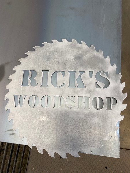 Custom Circular Saw Sign Custom Circular Saw Sign