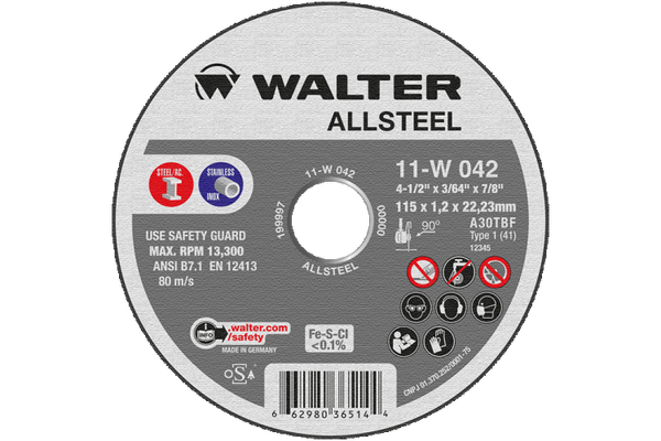 Cut-off wheel with superior price-to-performance ratio