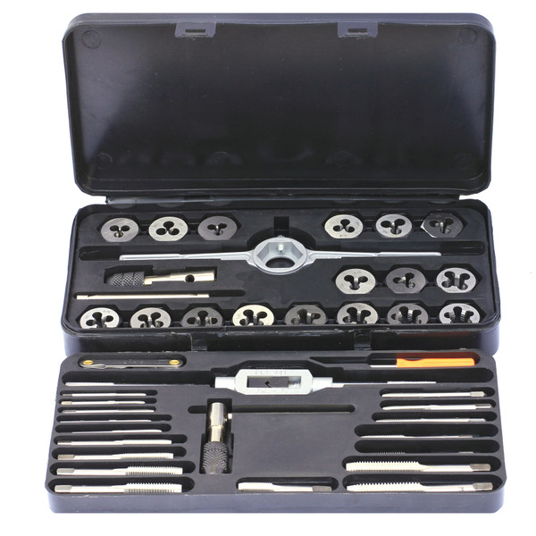 DRILLCO 2800C36 METRIC CARBON TAP & DIE Drill Drill Bit Set 36PC (2800C Series)