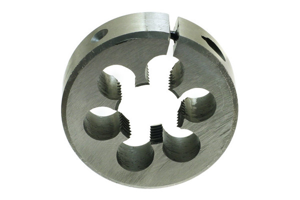 High Speed Steel Bright Fractional Adjustable Round Split Pipe Dies