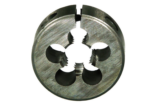 High Speed Steel Bright Metric Adjustable Round Split Dies