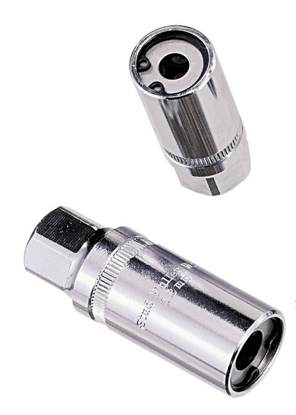 <ul><li>STUD REMOVER SOCKET - 1/2" Dr. 10mm Stud Remover Socket</li><li>SPECIFICATIONS - 1/2" Inch Drive Size with an overall length of 74mm (or 2.91 Inches)</li><li>DURABLE MATERIALS - Made from Chromium-vanadium Steel Alloy for high strength and durability while having anti-corrosive properties</li><li>TOOL ORGANIZATION - Sizes are stamped for permanent and easy identification of size</li><li>EASY TO USE - Place stud remover socket over stud to be removed and tighten jaws by turning rear hex drive nut in a counter-clockwise motion</li><li>PEACE OF MIND - Purchase with confidence backed by the Genius Tools Limited Lifetime Warranty against manufacturer defects</li><li>ANSI STANDARDS - Meets or exceeds the standards established by the American National Standards Institute<li>PROFESSIONAL GRADE - Genius Tools are designed and made for use by professional technicians and built to perform over a lifetime of heavy use.  Trust Genius for a quality tool at a value cost to you.</ul> <table class="table bglightplusplus">
<tbody>
<tr id="2485" class="anocolor detaltabl">
<td align="right"> </td>
</tr>
<tr class="bglightgrayplu">
<td>Item No.</td>
<td>A<br />mm</td>
<td>D1<br />mm</td>
<td>D2<br />mm</td>
<td>Length<br />mm</td>
<td>Weight<br />G</td>
<td>PCS </td>
<td>G.W. <br />kgs.</td>
<td>CUFT </td>
<td>Code <br />@</td>
<td> </td>
</tr>
<tr id="2474" class="anocolor detaltabl">
<td class="itemList cursorPointor"><strong>426306</strong></td>
<td class="itemList cursorPointor">6</td>
<td class="itemList cursorPointor">24</td>
<td class="itemList cursorPointor">21</td>
<td class="itemList cursorPointor">63</td>
<td class="itemList cursorPointor">150</td>
<td class="itemList cursorPointor">150</td>
<td class="itemList cursorPointor">24.0</td>
<td class="itemList cursorPointor">0.69</td>
<td class="itemList cursorPointor">001105</td>
<td align="right">
<div class="wrapperBox">
<div class="qtytext"><input id="2474_qty" class="form-control resultinpur btybox" type="text" name="2474_qty" /></div>
<div class="qtyicon"> </div>
</div>
</td>
</tr>
<tr id="2475" class="anocolor detaltabl">
<td class="itemList cursorPointor"><strong>426308</strong></td>
<td class="itemList cursorPointor">8</td>
<td class="itemList cursorPointor">24</td>
<td class="itemList cursorPointor">21</td>
<td class="itemList cursorPointor">63</td>
<td class="itemList cursorPointor">150</td>
<td class="itemList cursorPointor">150</td>
<td class="itemList cursorPointor">24.0</td>
<td class="itemList cursorPointor">0.69</td>
<td class="itemList cursorPointor">001105</td>
<td align="right">
<div class="wrapperBox">
<div class="qtytext"><input id="2475_qty" class="form-control resultinpur btybox" type="text" name="2475_qty" /></div>
<div class="qtyicon"> </div>
</div>
</td>
</tr>
<tr id="2481" class="bg-info anocolor detaltabl">
<td class="itemList cursorPointor"><strong>427410</strong></td>
<td class="itemList cursorPointor">10</td>
<td class="itemList cursorPointor">28</td>
<td class="itemList cursorPointor">21</td>
<td class="itemList cursorPointor">74</td>
<td class="itemList cursorPointor">220</td>
<td class="itemList cursorPointor">120</td>
<td class="itemList cursorPointor">26.0</td>
<td class="itemList cursorPointor">0.52</td>
<td class="itemList cursorPointor">001130</td>
<td align="right">
<div class="wrapperBox">
<div class="qtytext"><input id="2481_qty" class="form-control resultinpur btybox" type="text" name="2481_qty" /></div>
<div class="qtyicon"> </div>
</div>
</td>
</tr>
<tr id="2482" class="anocolor detaltabl">
<td class="itemList cursorPointor"><strong>427412</strong></td>
<td class="itemList cursorPointor">12</td>
<td class="itemList cursorPointor">28</td>
<td class="itemList cursorPointor">21</td>
<td class="itemList cursorPointor">74</td>
<td class="itemList cursorPointor">220</td>
<td class="itemList cursorPointor">120</td>
<td class="itemList cursorPointor">27.0</td>
<td class="itemList cursorPointor">0.52</td>
<td class="itemList cursorPointor">001130</td>
<td align="right">
<div class="wrapperBox">
<div class="qtytext"><input id="2482_qty" class="form-control resultinpur btybox" type="text" name="2482_qty" /></div>
<div class="qtyicon"> </div>
</div>
</td>
</tr>
<tr id="2483" class="anocolor detaltabl">
<td class="itemList cursorPointor"><strong>427413</strong></td>
<td class="itemList cursorPointor">13</td>
<td class="itemList cursorPointor">28</td>
<td class="itemList cursorPointor">21</td>
<td class="itemList cursorPointor">74</td>
<td class="itemList cursorPointor">220</td>
<td class="itemList cursorPointor">60</td>
<td class="itemList cursorPointor">14.0</td>
<td class="itemList cursorPointor">0.45</td>
<td class="itemList cursorPointor">001150</td>
<td align="right">
<div class="wrapperBox">
<div class="qtytext"><input id="2483_qty" class="form-control resultinpur btybox" type="text" name="2483_qty" /></div>
<div class="qtyicon"> </div>
</div>
</td>
</tr>
<tr id="2484" class="anocolor detaltabl">
<td class="itemList cursorPointor"><strong>427414</strong></td>
<td class="itemList cursorPointor">14</td>
<td class="itemList cursorPointor">34</td>
<td class="itemList cursorPointor">24</td>
<td class="itemList cursorPointor">74</td>
<td class="itemList cursorPointor">320</td>
<td class="itemList cursorPointor">60</td>
<td class="itemList cursorPointor">21.0</td>
<td class="itemList cursorPointor">0.45</td>
<td class="itemList cursorPointor">001200</td>
<td align="right">
<div class="wrapperBox">
<div class="qtytext"><input id="2484_qty" class="form-control resultinpur btybox" type="text" name="2484_qty" /></div>
<div class="qtyicon"> </div>
</div>
</td>
</tr>
<tr id="2485" class="anocolor detaltabl">
<td class="itemList cursorPointor"><strong>427416</strong></td>
<td class="itemList cursorPointor">16</td>
<td class="itemList cursorPointor">34</td>
<td class="itemList cursorPointor">24</td>
<td class="itemList cursorPointor">74</td>
<td class="itemList cursorPointor">320</td>
<td class="itemList cursorPointor">60</td>
<td class="itemList cursorPointor">21.0</td>
<td class="itemList cursorPointor">0.45</td>
<td class="itemList cursorPointor">001200</td>
<td align="right">
<div class="wrapperBox">
<div class="qtytext"><input id="2485_qty" class="form-control resultinpur btybox" type="text" name="2485_qty" /></div>
</div>
</td>
</tr>
</tbody>
</table>
