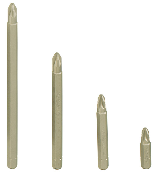 <ul><li>SCREWDRIVER BIT - 5/16" Hex Shank, PZ 3 Posidriv Screwdriver Bit 56mmL</li><li>SPECIFICATION - Overall length of 56mm (or 2.2 Inches)</li><li>DURABLE MATERIALS - Made from High Speed Steel for high strength and durability while having anti-corrosive properties</li><li>TOOL ORGANIZATION - Sizes are stamped for permanent and easy identification of size</li><li>SUPERIOR DESIGN - Screwdriver Bits are heat treated which creates a tough durable exterior and superior inner core strength for a lifetime of professional use</li><li>PEACE OF MIND - Purchase with confidence backed by the Genius Tools Limited Lifetime Warranty against manufacturer defects</li><li>ANSI STANDARDS - Meets or exceeds the standards established by the American National Standards Institute</li><li>PROFESSIONAL GRADE - Genius Tools are designed and made for use by professional technicians and built to perform over a lifetime of heavy use.</li></ul> Genius Tools Screwdrivers and Bits are designed and manufactured to handle everything from everyday use to industrial applications.  Using the highest quality metals during production, Genius Tools Screwdrivers and Bits are also heat treated in our multi-step production facility to ensure the highest levels of strength and durability for a lifetime of quality use.